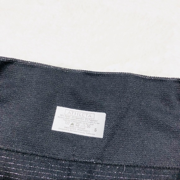 Athleta Black Shimmer leggings - Picture 5 of 5